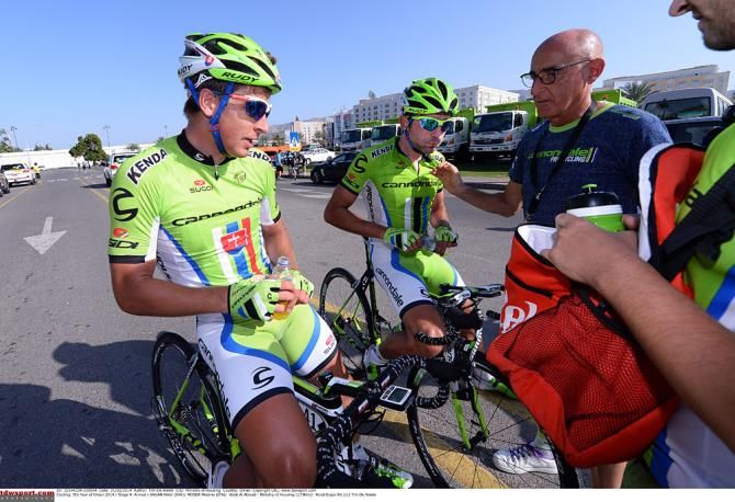 Peter Sagan and Moreno Moser
