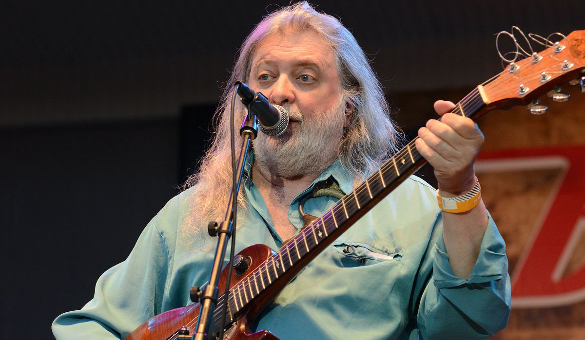 Jim Schwall performs with the Siegel Schwall Blues Band at The Chicago Blues Festival on June 13, 2014 in Chicago, Illinois