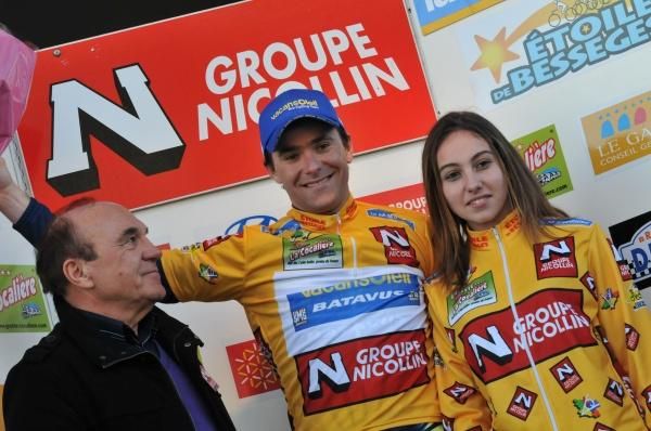 Borut Bozic (Vacansoleil) lost the overall lead, but retained the points lead