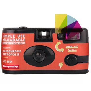 Product shot of Lomography Simple Use Camera Lomochrome Metropolis, one of the best disposable cameras