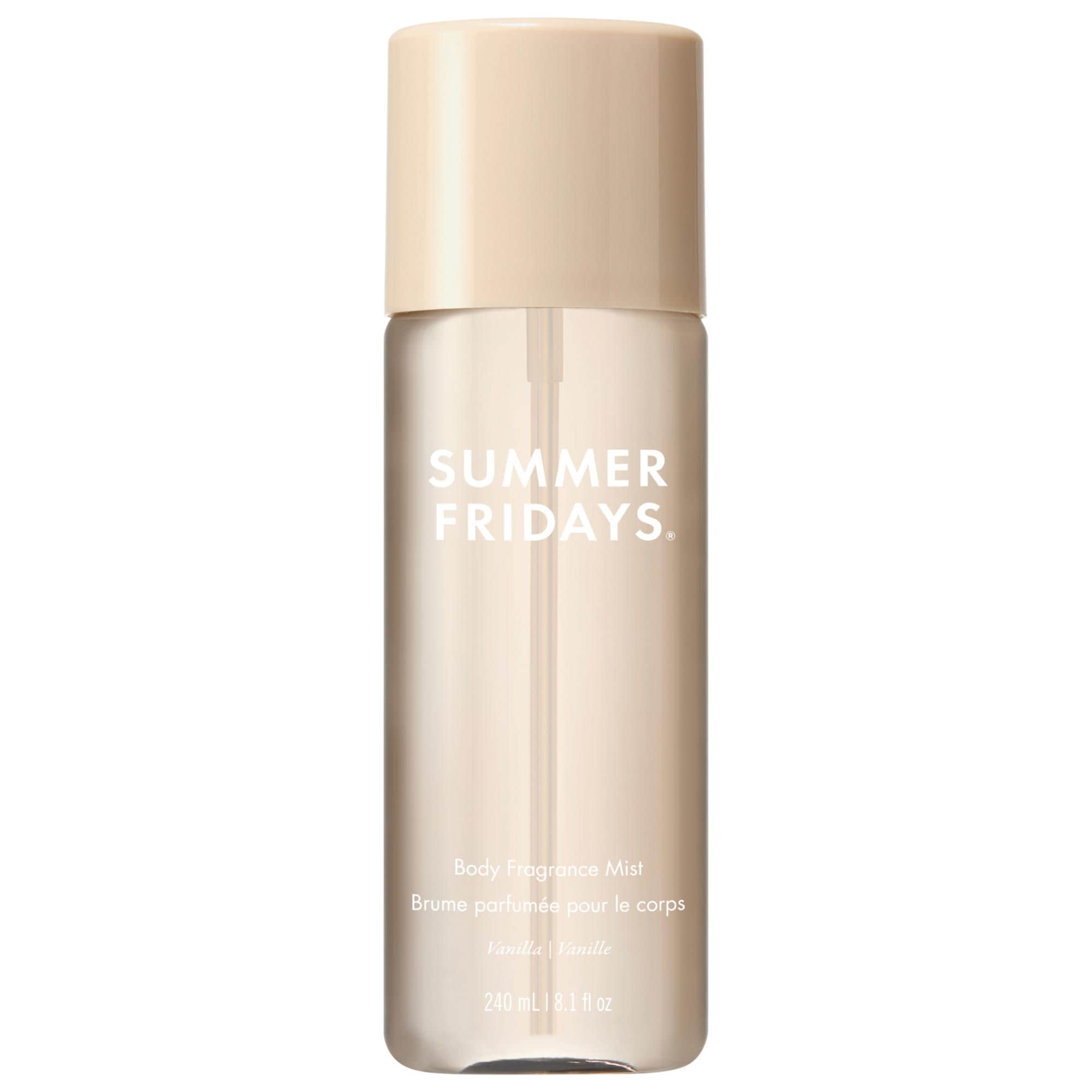 Vanilla Hair + Body Fragrance Mist With Vanilla Cake + Radiant Amber