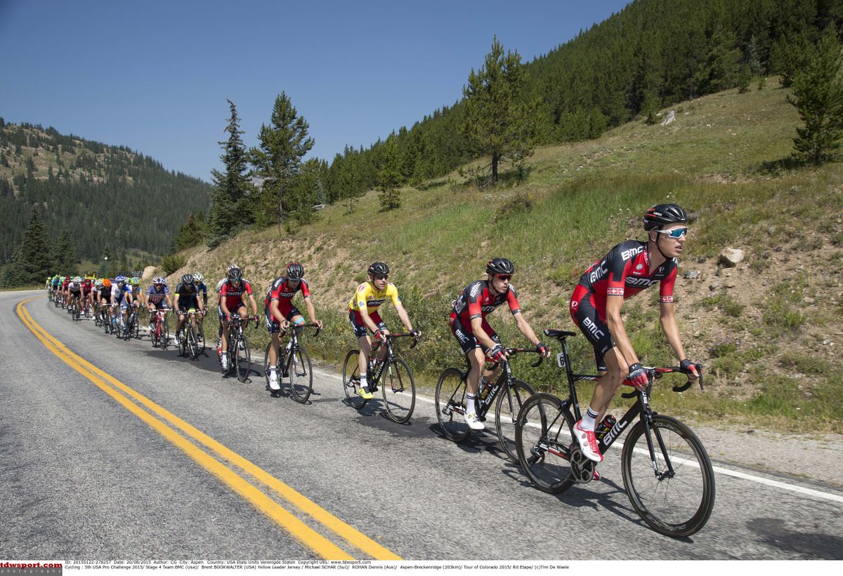 Bookwalter was well protected but Dennis was stronger on the final climb and descent