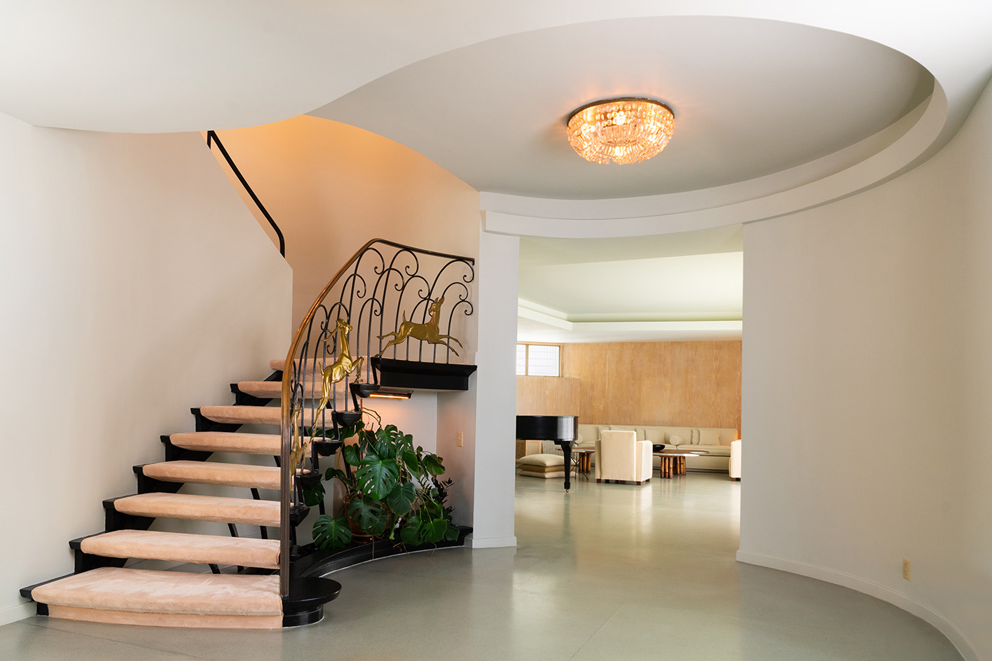 interior of Paul R. Williams house
