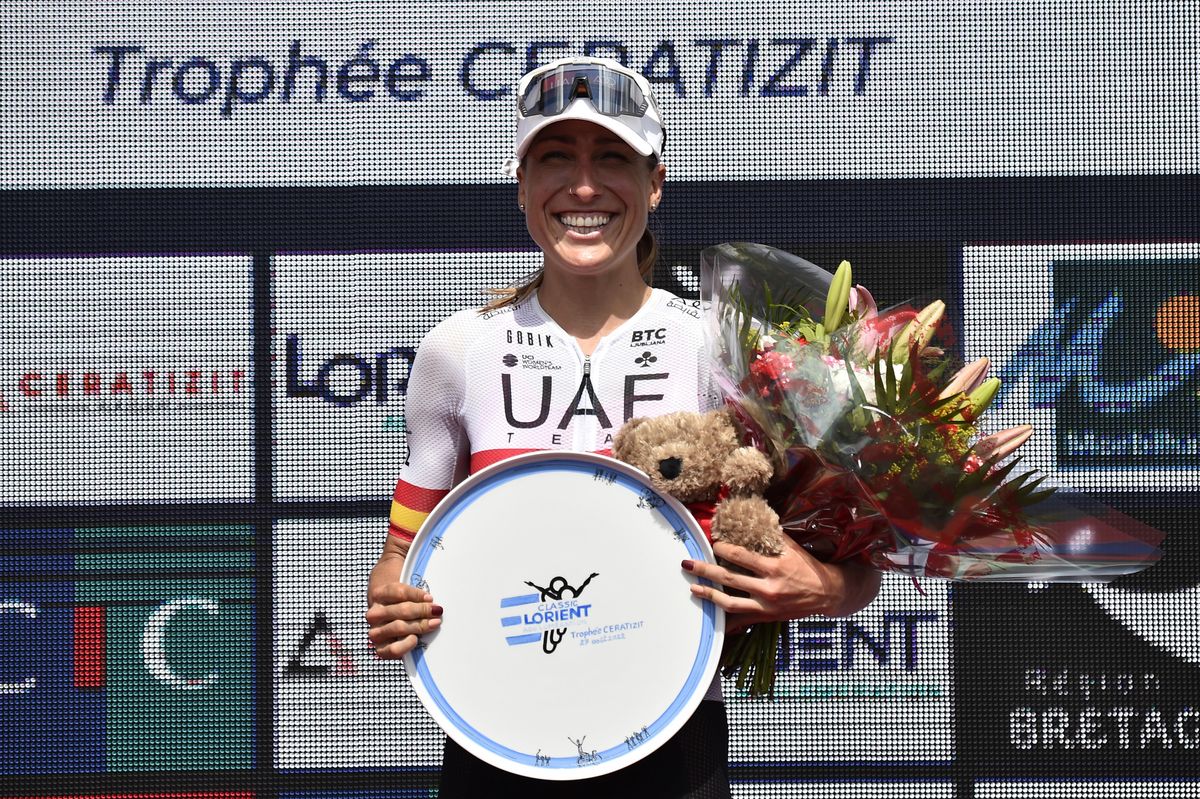 Classic Lorient Agglomeration Trophee Ceratizit 2022 21st Edition Plouay Plouay 1584 km 27082022 Mavi Garcia ESP UAE Team ADQ photo Tommaso PelagalliSprintCyclingAgency2022