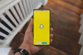 Snapchat sign-in screen
