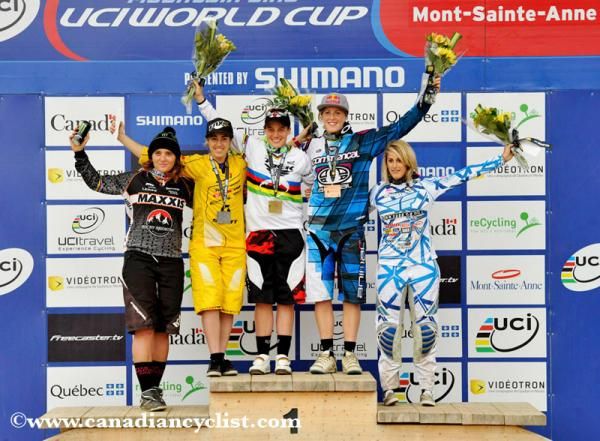 Sabrina Jonnier, Floriane Pugin, Tracy Moseley, Rachel Atherton, Myriam Nicole