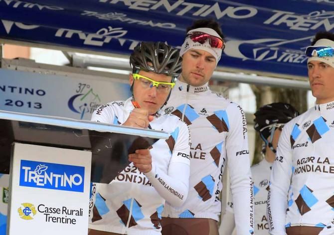 Domenico Pozzovivo (Ag2r-La Mondiale) reports for duty at the Giro del Trentino.