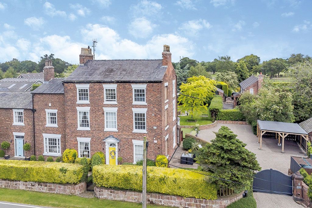 Houses for sale for around &pound;1m: Chorlton Manor, Little Rake Lane, Chorlton-by-Backford, Chester