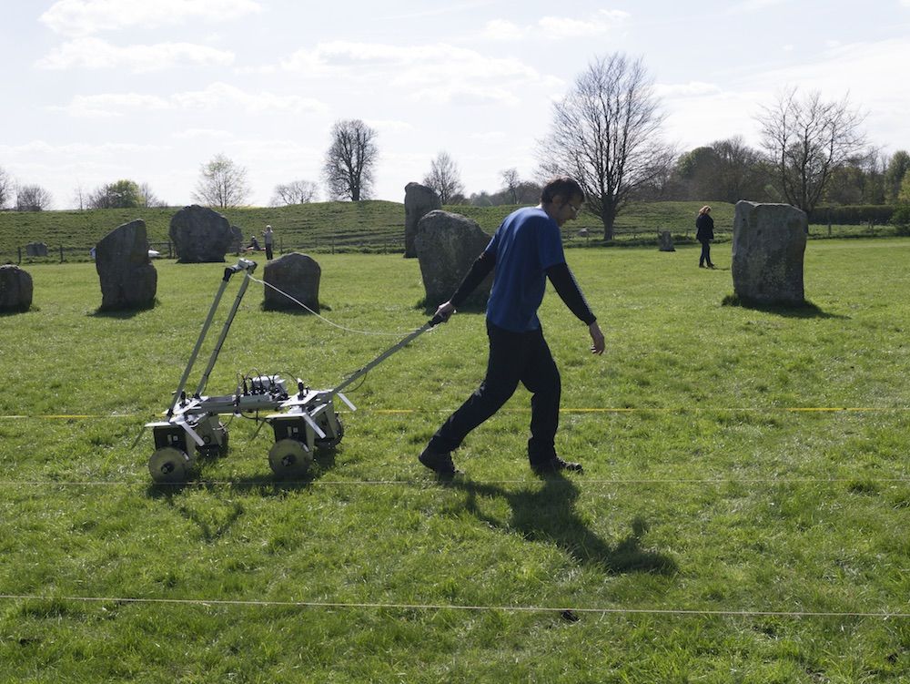 ground resistance survey avebury circle