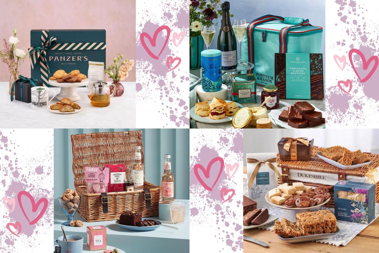 A selection of the best afternoon tea hampers for 2023 including fortnum &amp; mason and john lewis