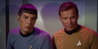 William Shatner and Lenord Nimoy in Star Trek