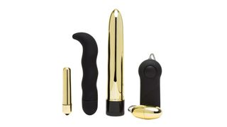 Lovehoney sex toy kit featuring four vibrators