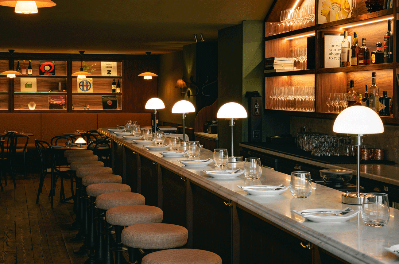 Sova wine bar, Notting Hill