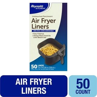 Reynolds Kitchens Parchment Paper Air Fryer Liners, 50 Count