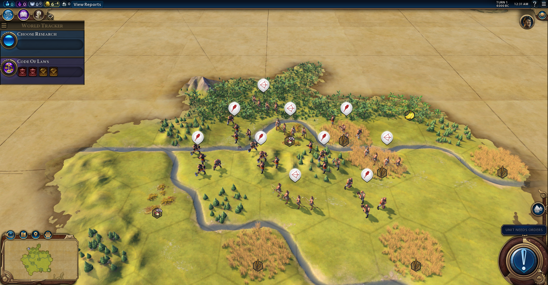 civ 6 mods: adjust starting units, techs, and more