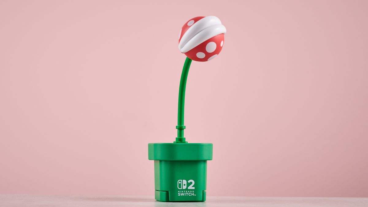 Hori Piranha 植物相機適用於 Nintendo Switch 2 帶閉嘴