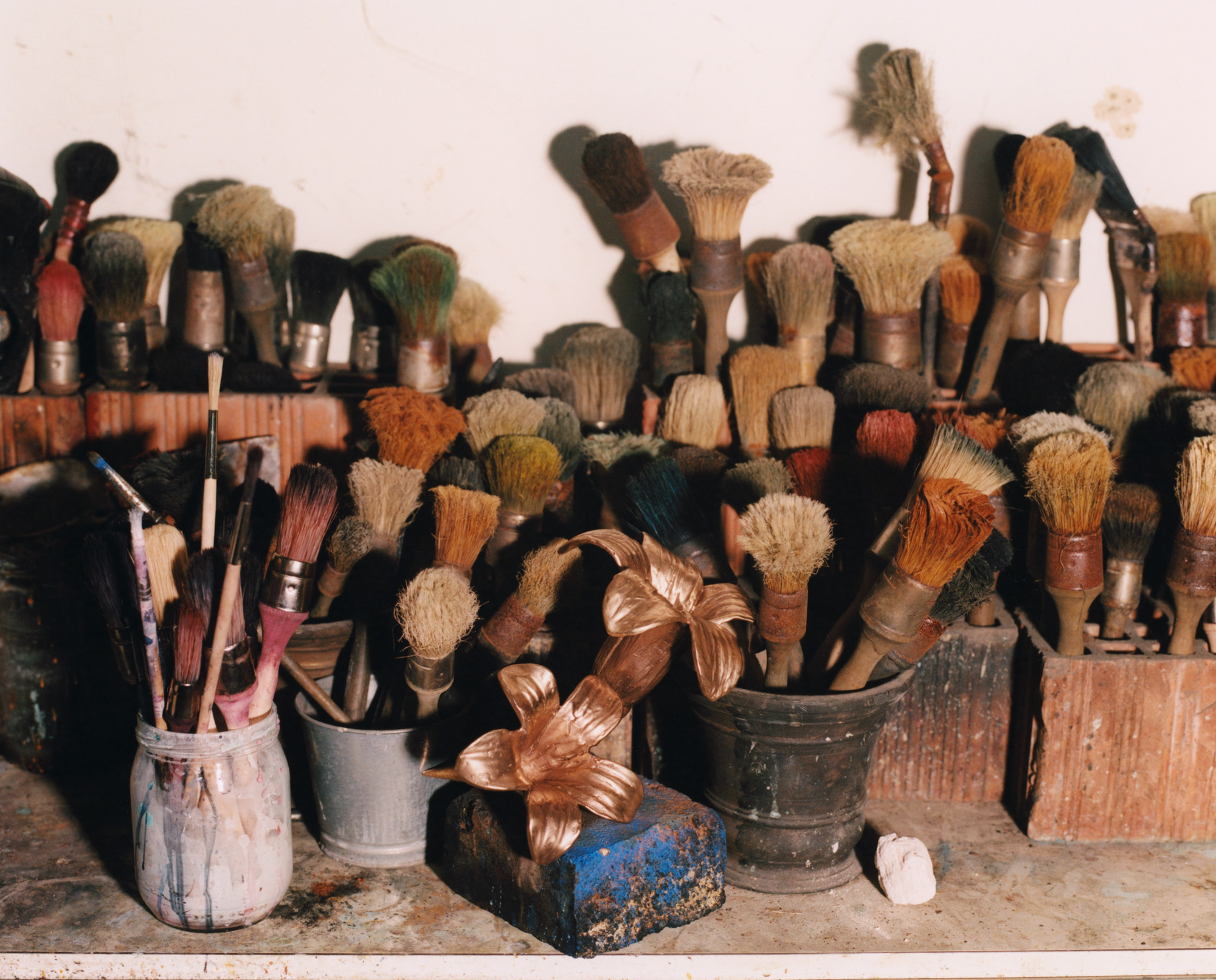 Brushes and the work of Costanza Vallese for Fendi at Design Miami 2025