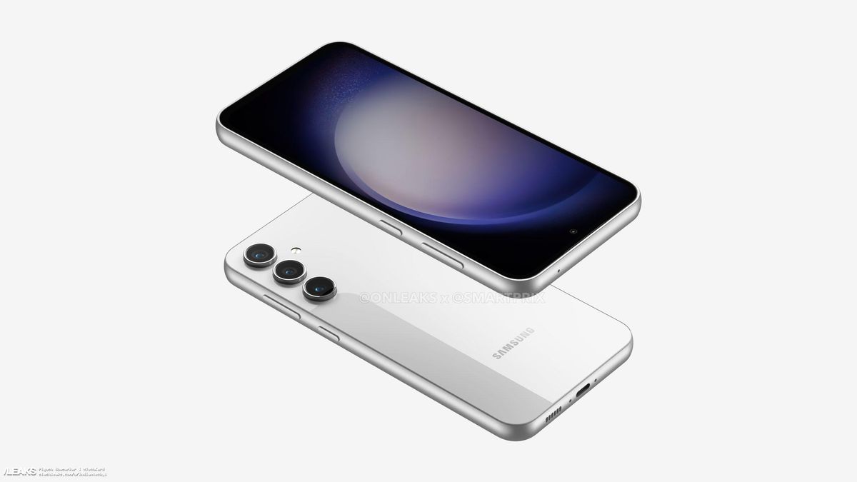 Samsung Galaxy S23 FE leaked renders reveal design and size