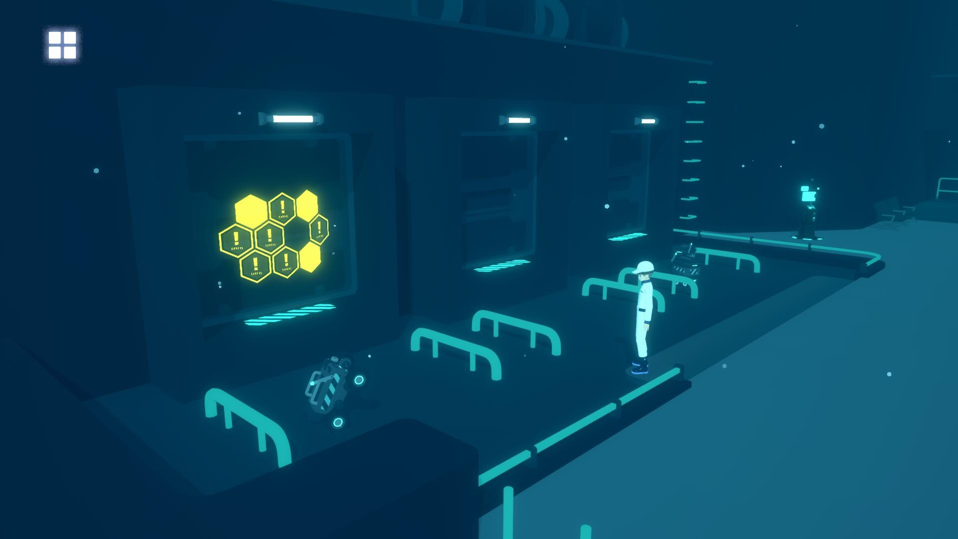 The Facilitator looks at a hex grid in D-topia