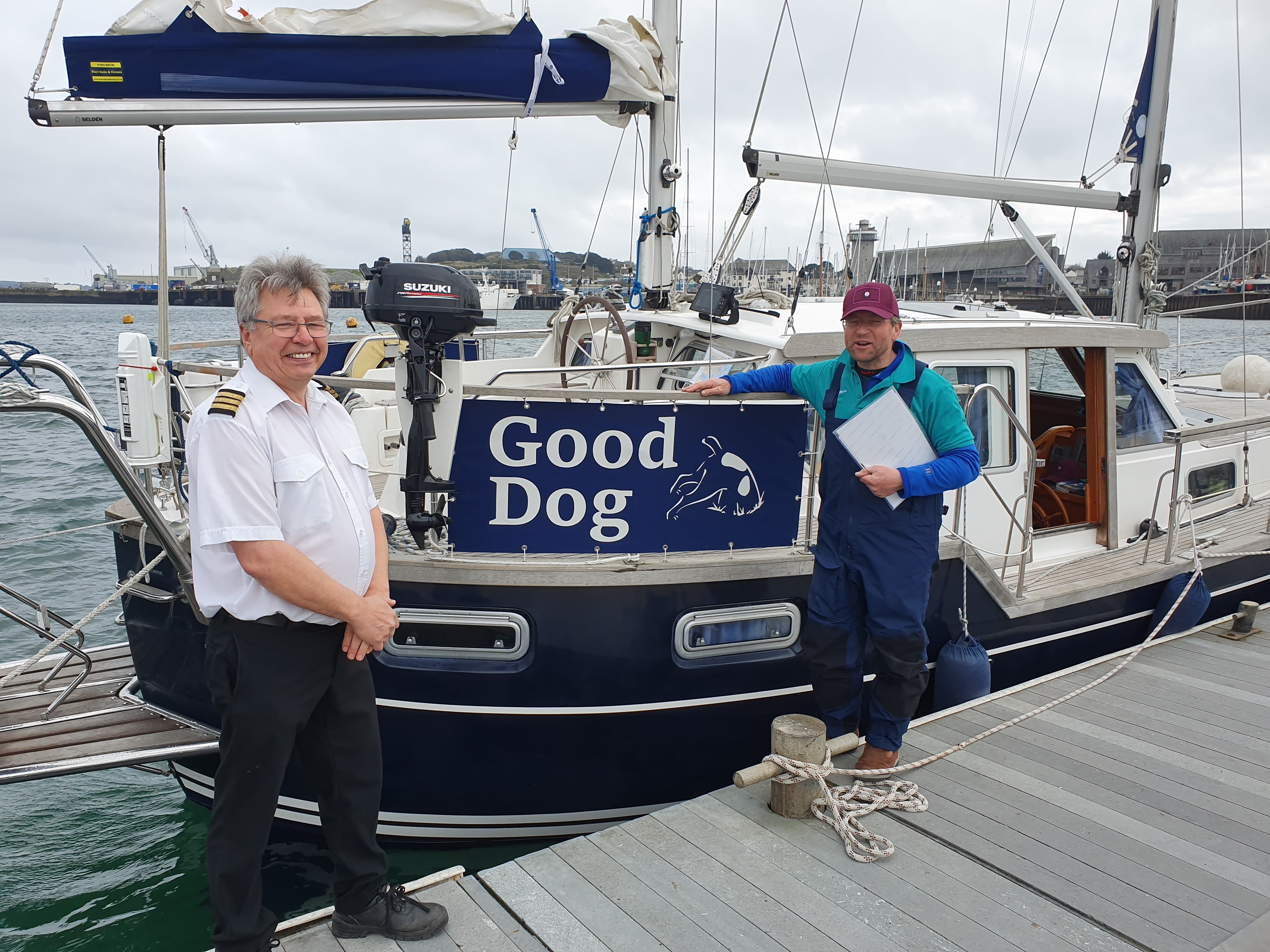 Mark Ashley-Miller on his boat voyage around the harbours of Britain