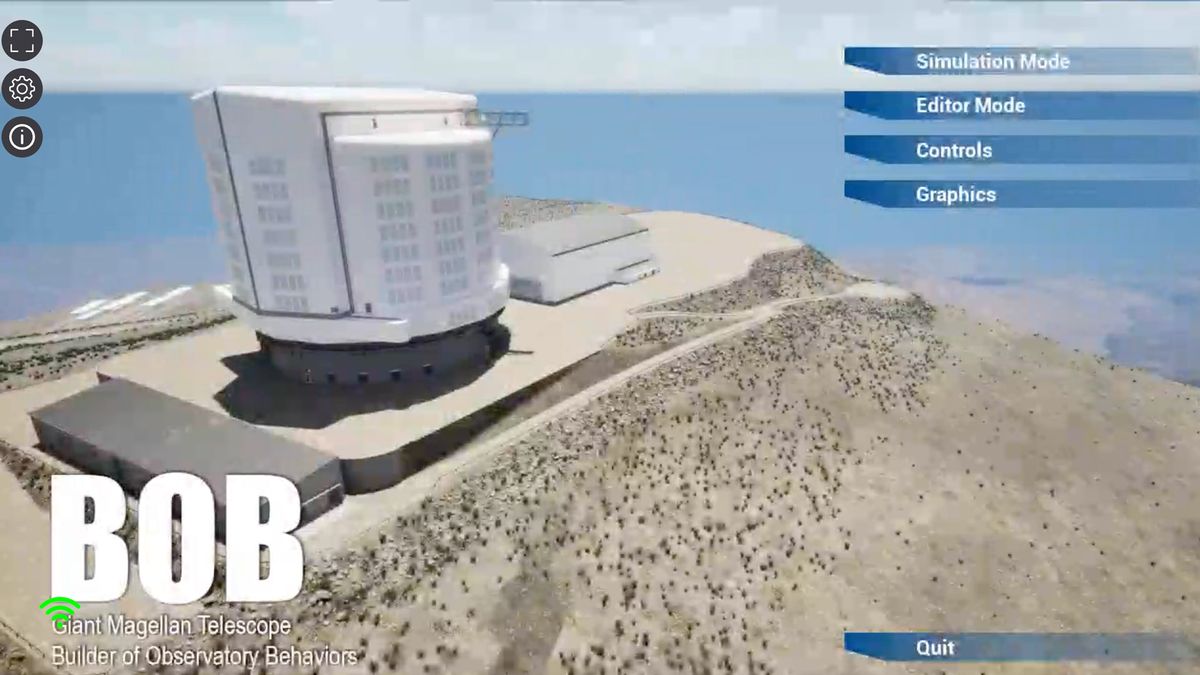 Giant Magellan Telescope BOB system