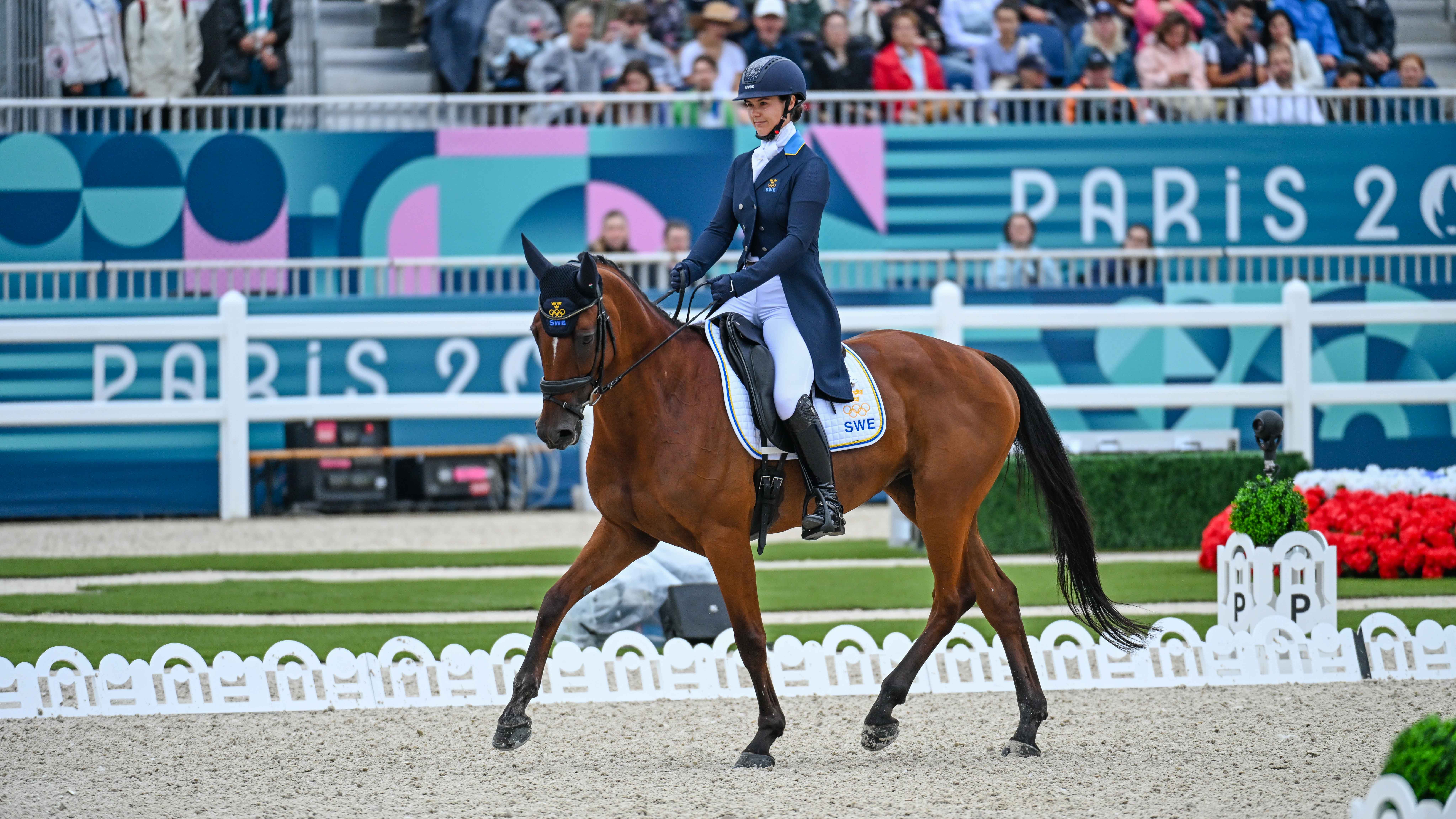 Olympic eventing dressage Sofia Sjoborg
