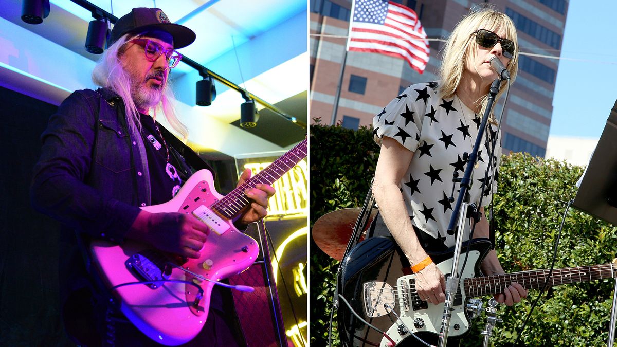 [L-R] J Mascis and Kim Gordon