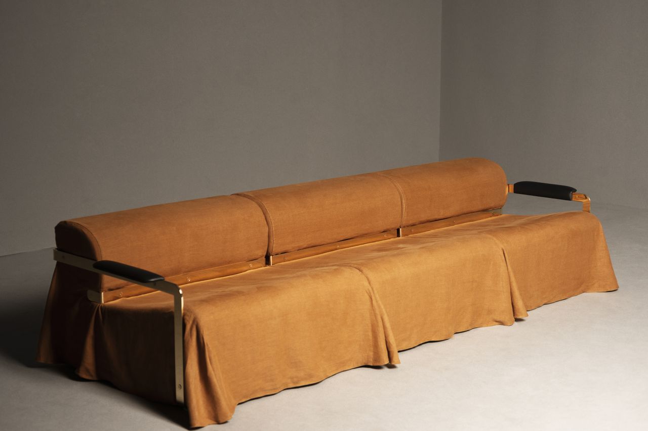 furniture on a grey backdrop
