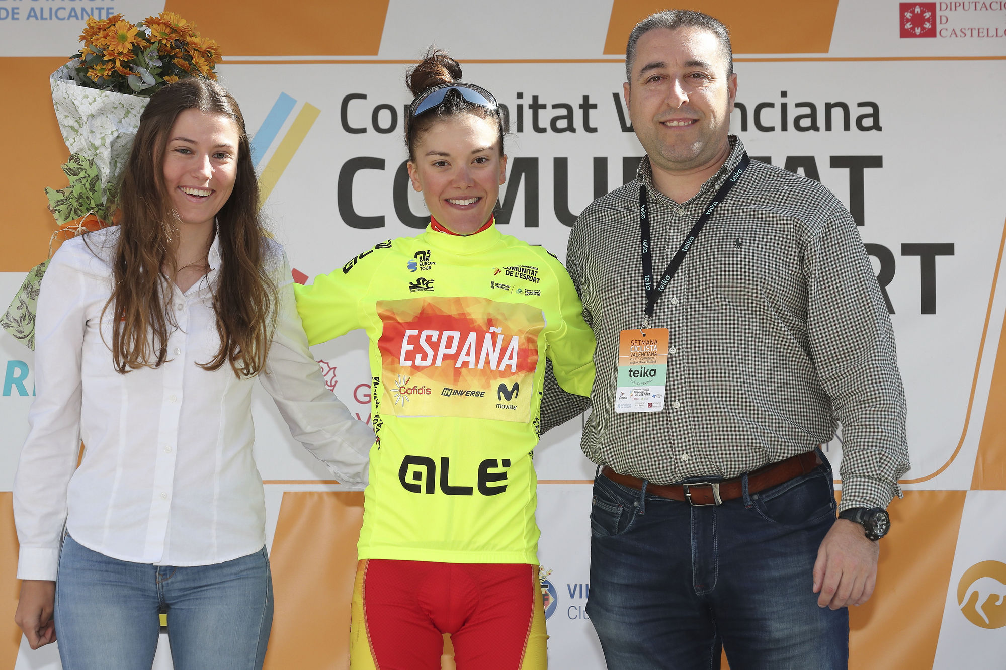 Cycling: Setmana Ciclista Valenciana / Setmana Ciclista Valenciana / 3 Stage / 3 Etapa / 
PODIUM / PODIO /
MARTINEZ BONAFE, Cristina (ESP) /
Valencia - Sagunto (94 Km) 21-02-2020/
Cycling: Setmana Ciclista Valenciana / Setmana Ciclista Valenciana / 2 Stage / 2 Etapa / 
Â©PHOTOGOMEZSPORT2020