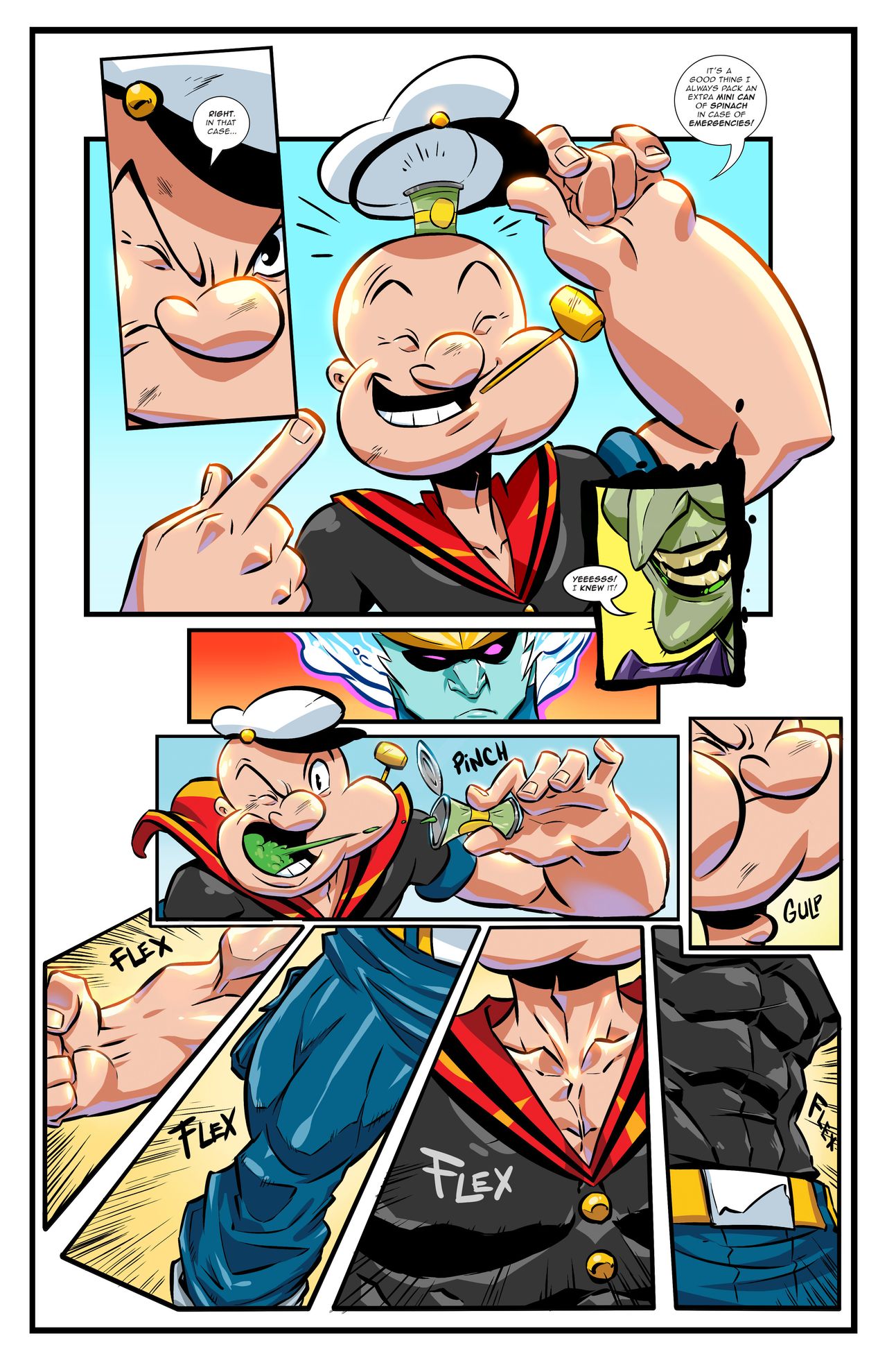 Pages from Eye Lie Popeye #1