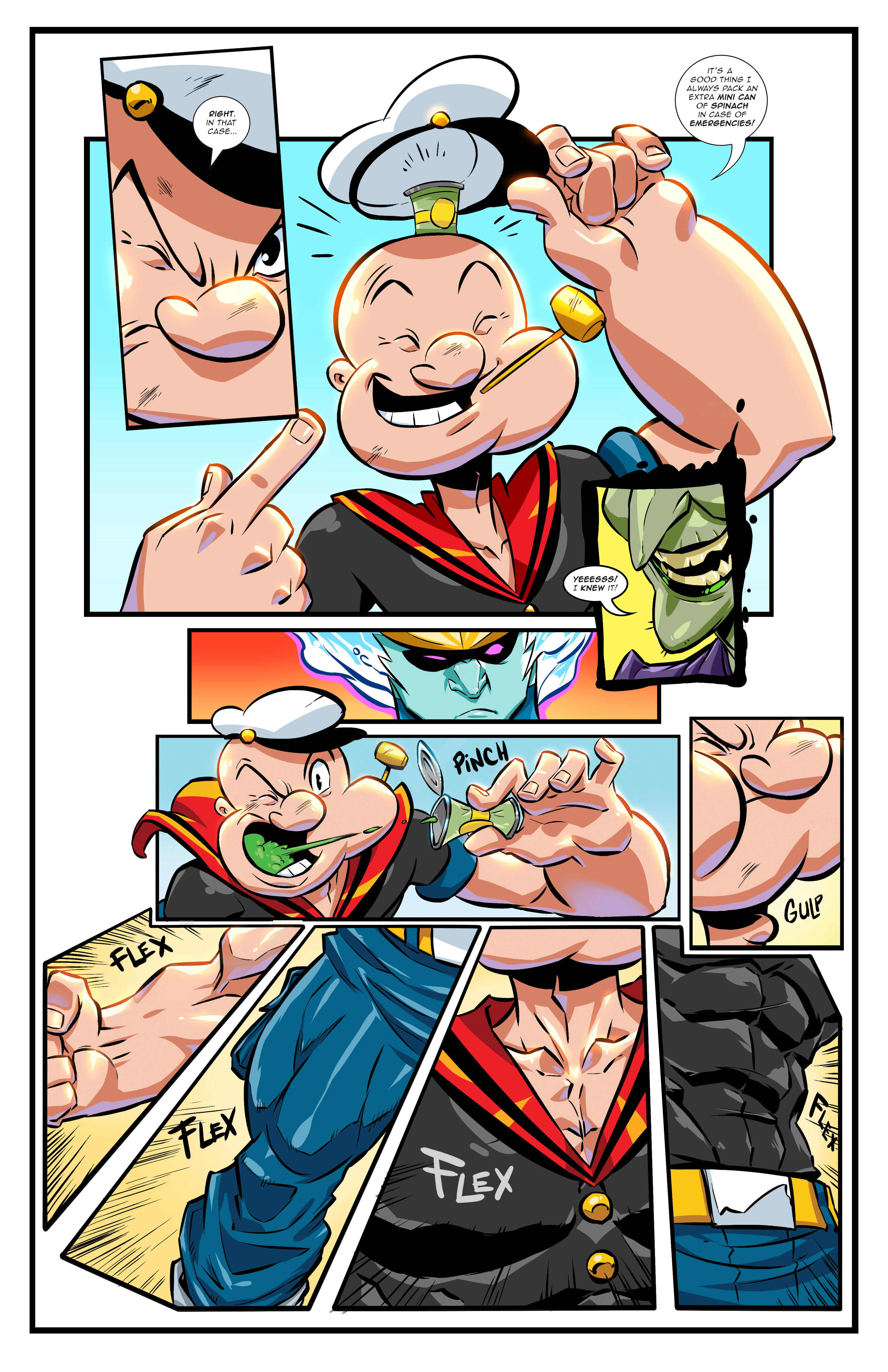 95 years after his debut, the mystery of how Popeye the Sailor Man lost his eye will be answered in the manga-inspired Eye Lie Popeye