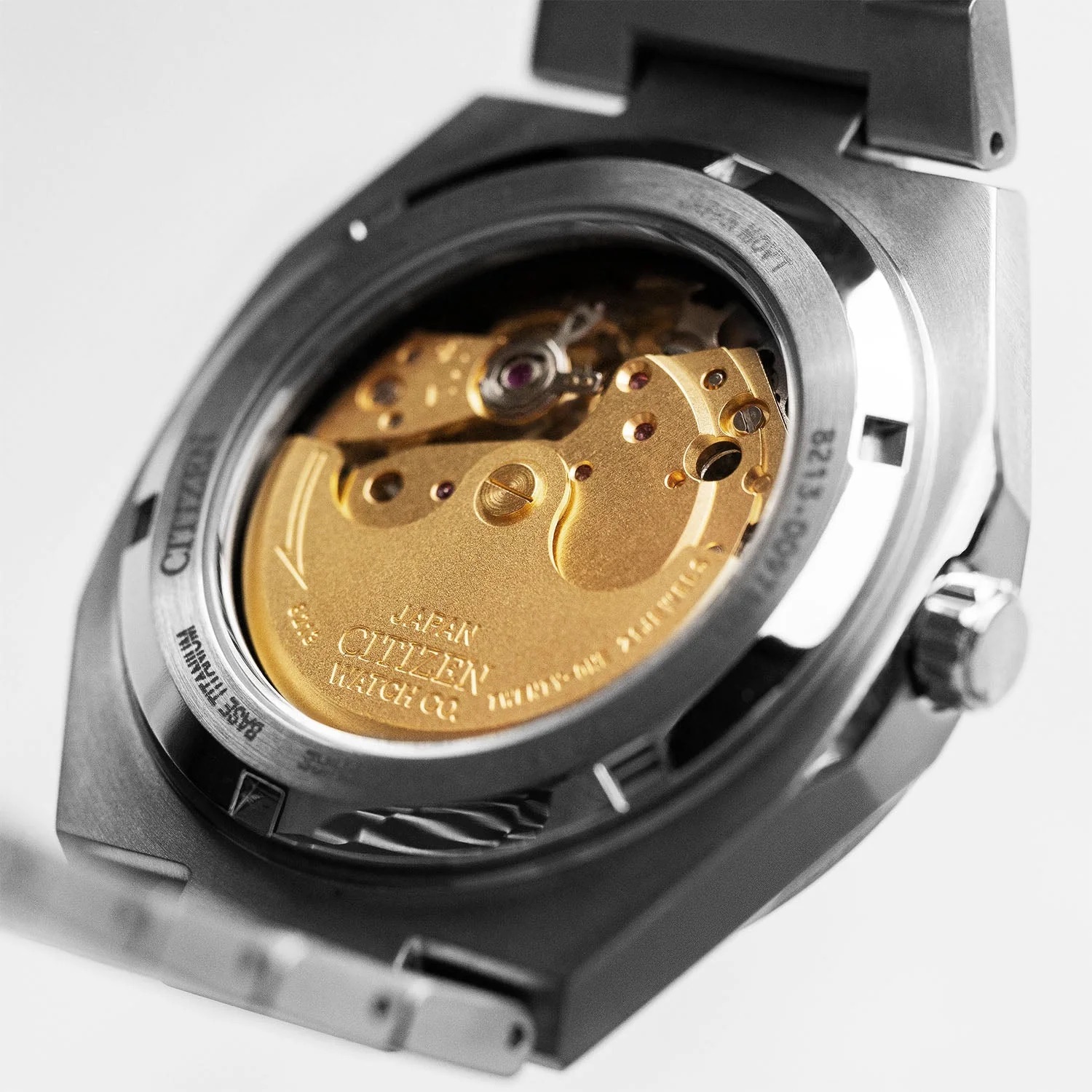 Citizen Zenshin Titanium Koi Fish watch from different angles