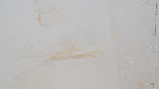 Water stain on wall