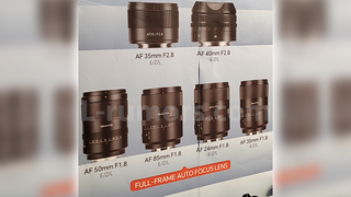 Leaked image reveals four new 7Artisans autofocus lenses