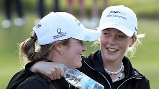 The sisters supported each other both on and off the course, making their journey a very healthy one