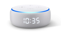   Echo Dot with clock