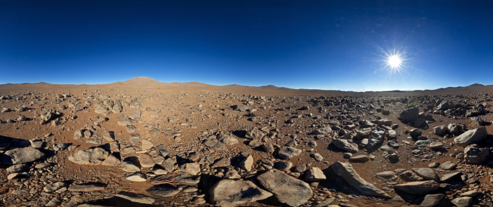 the cerro Armazones, telescope, e-elt
