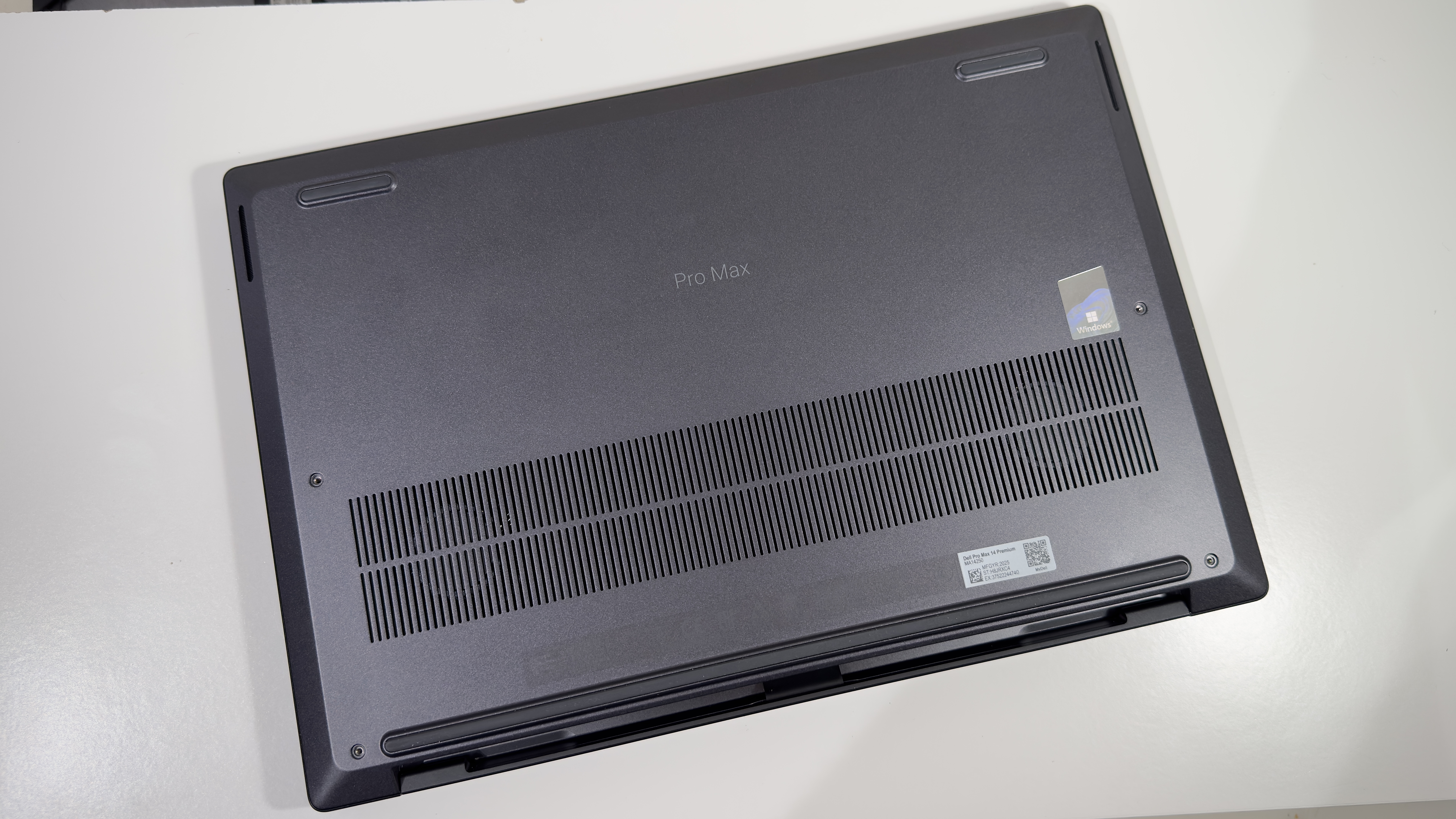 The Dell Pro Max 14 Premium laptop on a desk