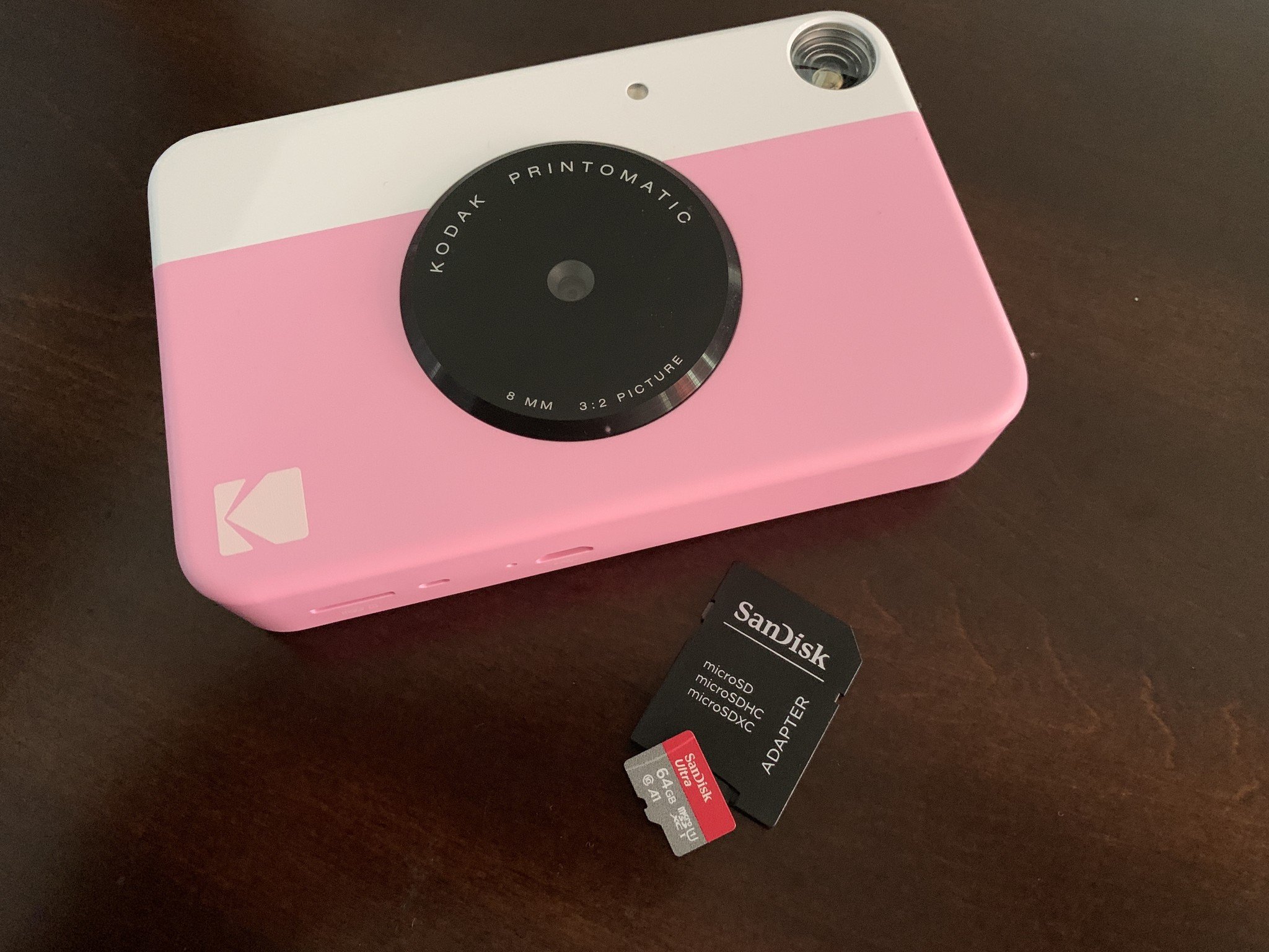 Kodak Printomatic Instant Camera Pink Gift Bundle India