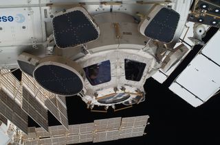 The International Space Station Cupola Close-up
