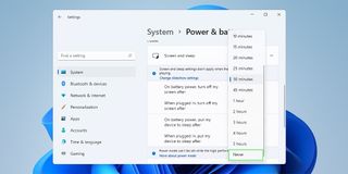 How to stop your Windows 11 PC from going to sleep