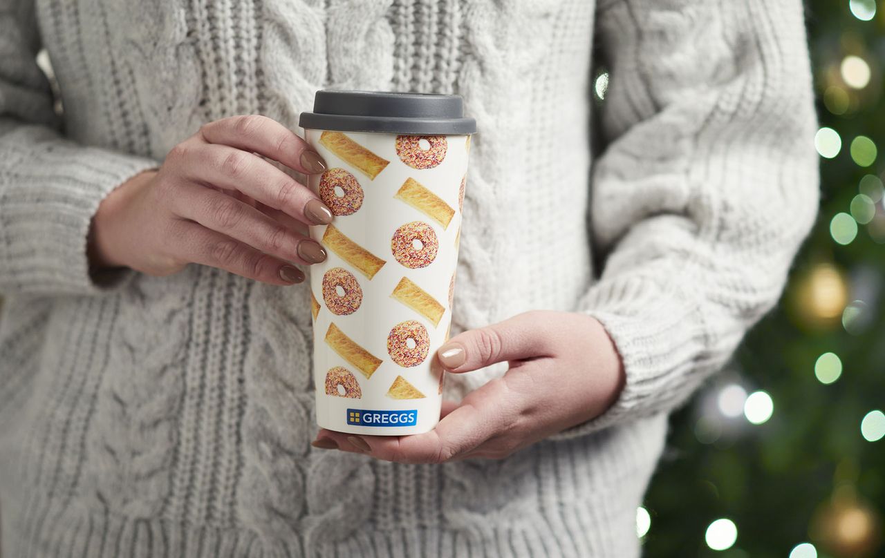 greggs launches festive gift range