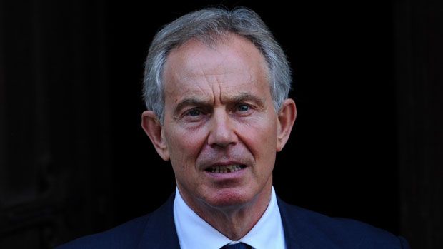 Former British prime minister Tony Blair