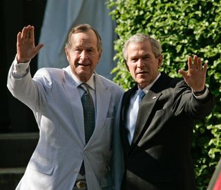 George Bush and George W. Bush.