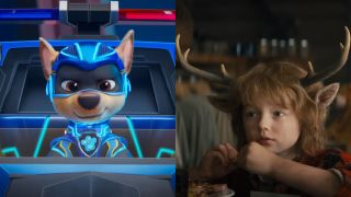 Chase in Paw Patrol: The Mighy Movie; Christian Convery on Sweet Tooth