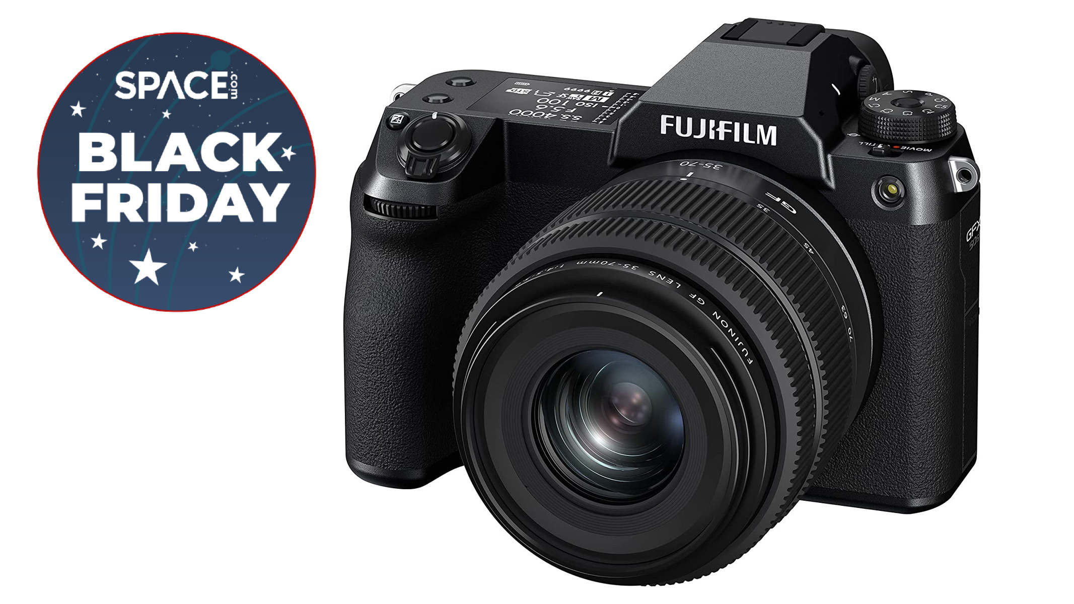 The Fujifilm GFX50S II is a huge $800 off this Cyber Monday Space