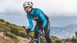 Ribble Collective rider in the new RC kit