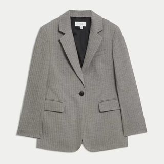 M&S Herringbone Blazer