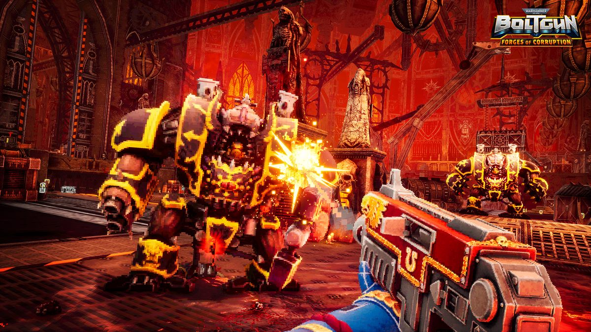 Warhammer 40,000: Boltgun Forges of Corruption promotional screenshot
