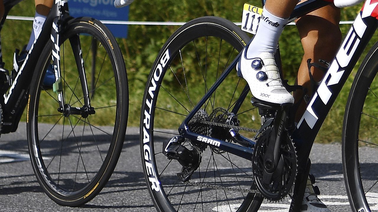 Richie Porte SRAM AXS Bontrager shoes